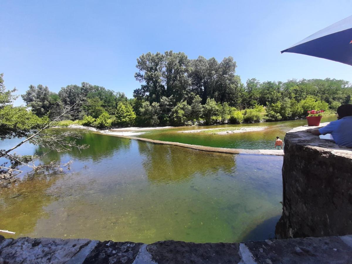 Rez De Jardin T3 Apartment Molieres-sur-Ceze Luaran gambar